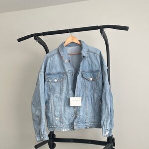 Alexander Wang Light Blue Denim Jacket